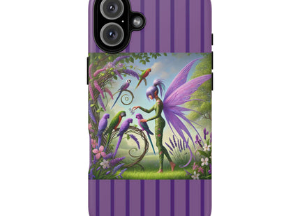 Lavender-Winged Fairy Phone Cases