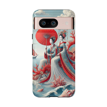Ladies by the Quiet Sea Phone Cases