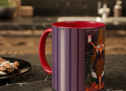 Countdown to Christmas Elegance Colorful Mugs (11oz, 15oz)