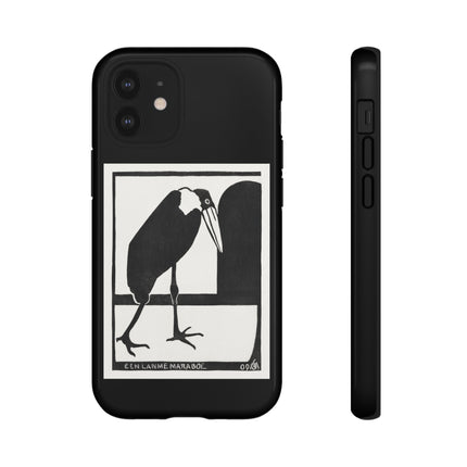 A Lame Marabou by Samuel Jessurun de Mesquita Phone Cases