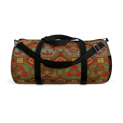 Japanese Fan Pattern II by G.A. Audsley Duffle Bag