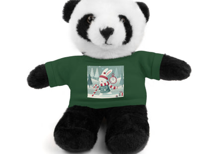 Candy Cane Timekeeper Bunny Stuffed Animals with Tee