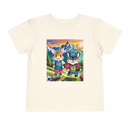 Animal Athletes Toddler Short Sleeve Tee