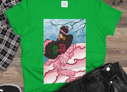 Winter Rose Empress Women's Midweight Cotton Tee