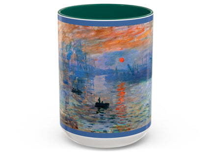 Sunrise by Claude Monet Colorful Mugs (11oz, 15oz)