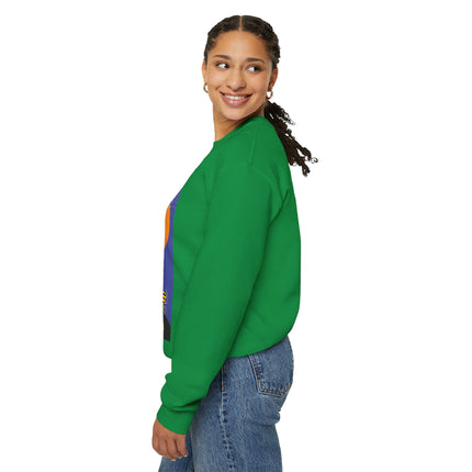 Halloween Night at the Haunted House Unisex Heavy Blend™ Crewneck Sweatshirt