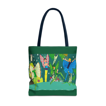 Enchanting Fairies of A Midsummer Night's Dream Tote Bag (AOP)