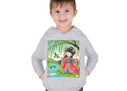 Sparrow Dance Geisha Fairy Toddler Pullover Fleece Hoodie