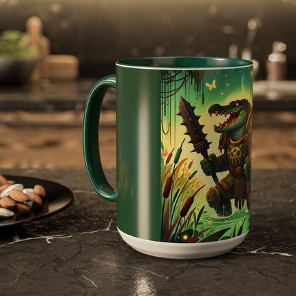 Swamp Tyrant Colorful Mugs (11oz, 15oz)