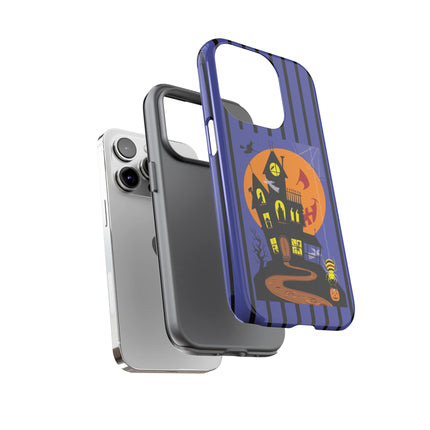Halloween Night at the Haunted House Phone Cases