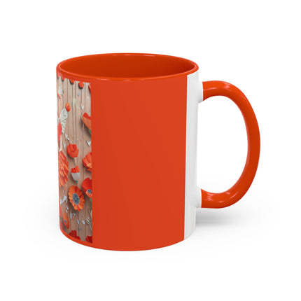 Poppy Fairy Colorful Mugs (11oz, 15oz)