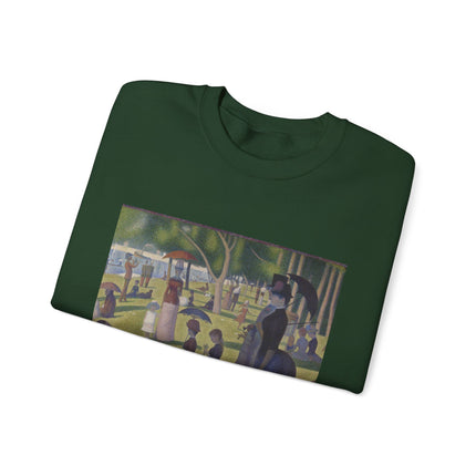 A Sunday on La Grande Jatte by Georges Seurat Heavy Blend™ Crewneck Sweatshirt