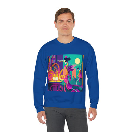 Dance of the Skeleton Ballerinas Unisex Heavy Blend™ Crewneck Sweatshirt
