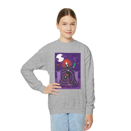 Mystic Elegance Youth Crewneck Sweatshirt