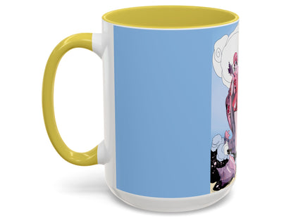 Goddess of the Swirling Sea Colorful Mugs (11oz, 15oz)