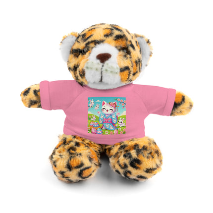 Springtime Kitten’s Easter Joy Stuffed Animals with Tee