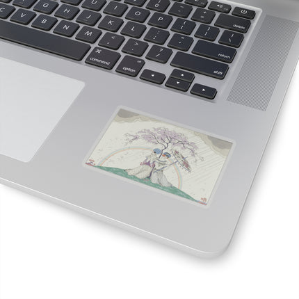 L’Arc-en-Ciel by George Barbier Kiss-Cut Stickers (4 Sizes)