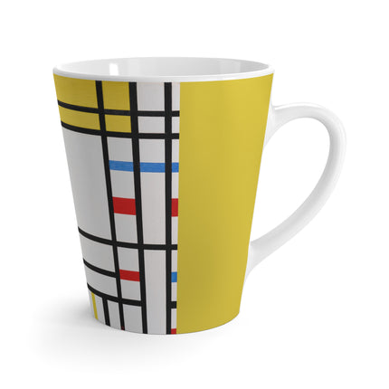 Place de la Concorde by Piet Mondrian Latte Mug
