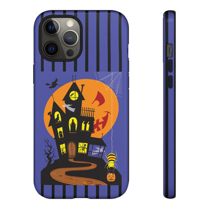 Halloween Night at the Haunted House Phone Cases