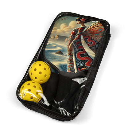 Coastal Fairy Pickleball Kit – Serene Wings & Dragon Tides