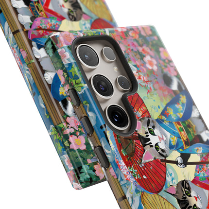 Kimono Kitties Phone Cases