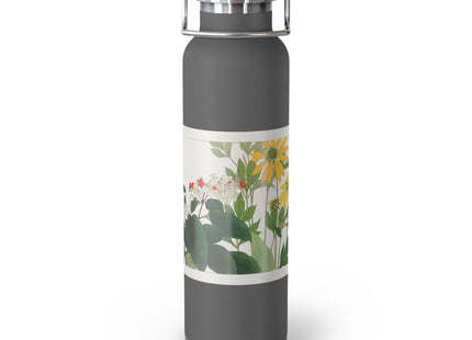 Clerodendrum & Rudbeckia by Tanigami Kônan Copper Vacuum Insulated Bottle, 22oz