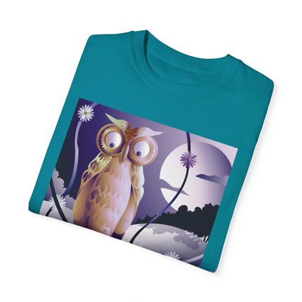 The Startled Pumpkin Unisex Garment-Dyed T-shirt