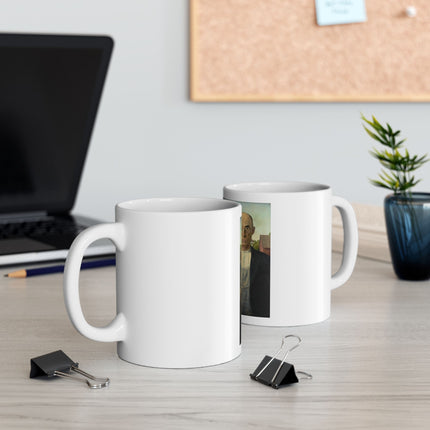 American Gothic by Grant Wood Ceramic Mug (11oz, 15oz)