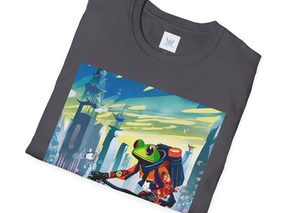 Cyberpunk Frog Softstyle T-Shirt