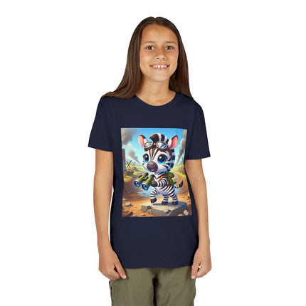 Zebra Lookout Youth Short Sleeve Tee