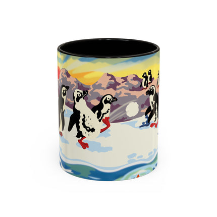 Snowball Shenanigans Colorful Mugs (11oz, 15oz)