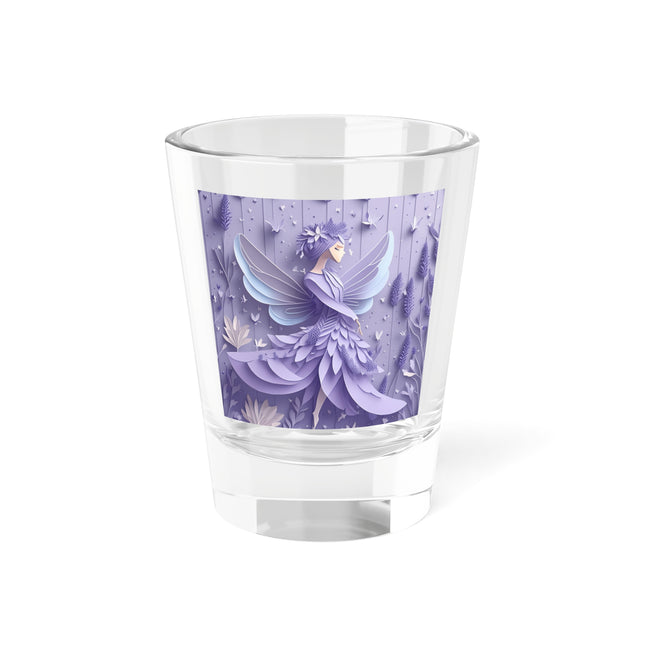 Lavender Fairy Shot Glass, 1.5oz