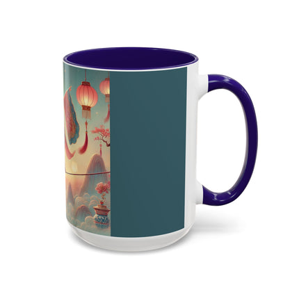 The Lantern Walker Colorful Mugs (11oz, 15oz)