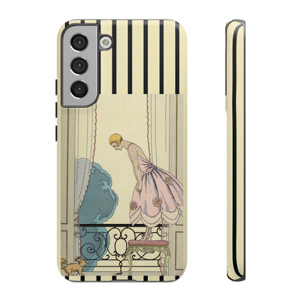 Falbalas et fanfreluches, La Souris by George Barbier Phone Cases