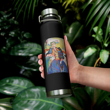 A Mulher by Amadeo de Souza-Carosa Copper Vacuum Insulated Bottle, 22oz