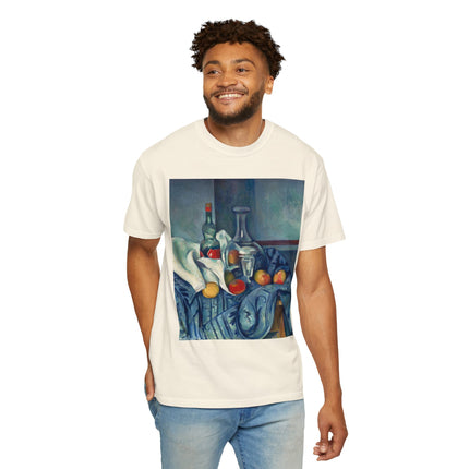 The Peppermint Bottle by Paul Cézanne Unisex Garment-Dyed T-shirt