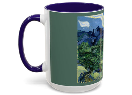 Olive Trees by Vincent Van Gogh Colorful Mugs (11oz, 15oz)