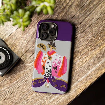 Dancer with Butterflies Phone Case – Elegant Grace & Timeless Poise
