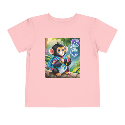Bubble Magic in the Jungle Toddler Short Sleeve Tee