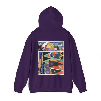 Collection decors et couleurs Pl.03 by Georges Valmier Heavy Blend™ Hooded Sweatshirt