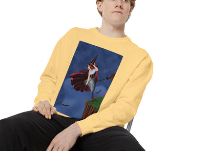 The Enchanted Witch Unisex Garment-Dyed Sweatshirt