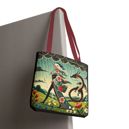 The Dragon Fairy’s Stride Tote Bag – Grace, Strength & Mythic Adventure