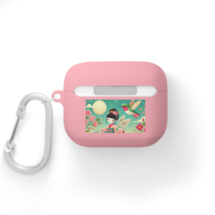 Geisha Fairy and the Hummingbird Blossom AirPods and AirPods Pro Case