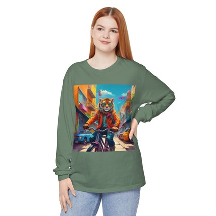Urban Bike Ride Long Sleeve T-Shirt