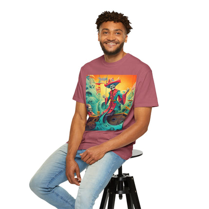 Skeleton Crew of the Misty Seas Unisex Garment-Dyed T-shirt