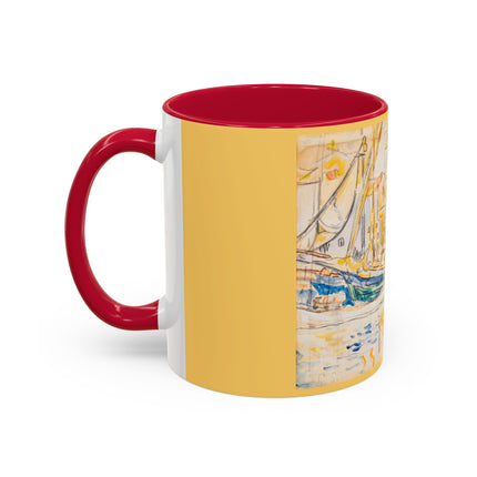 Saint-Tropez by Paul Signac Colorful Mugs (11oz, 15oz)