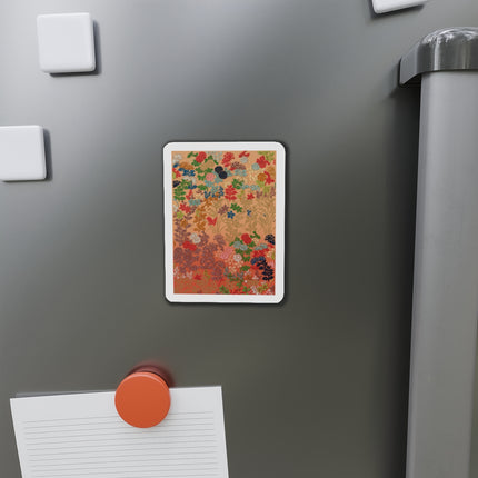 Japanese Flower Pattern by G.A. Audsley Die-Cut Magnets (5 Sizes)