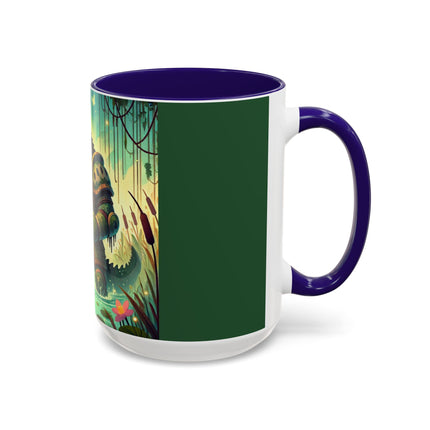 Swamp Tyrant Colorful Mugs (11oz, 15oz)