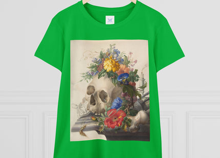 Vanitas Still Life by Herman Henstenburgh Women's Midweight Cotton Tee