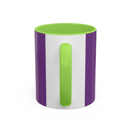 Wisteria Elegance Colorful Mug (11oz, 15oz) – Floral Beauty, Kimono Art & Timeless Grace